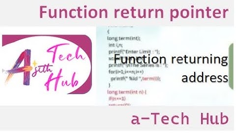 function returning pointer in c| malayalam