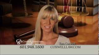 Coxwell & Associates, PLLC, Mississippi Law firm: Serious Personal Injury, Experience & Compassion