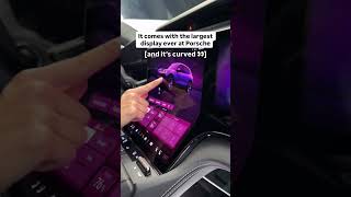 Interior check with the new Porsche Cayenne Electric⚡️ #shorts | jessicarmaniac