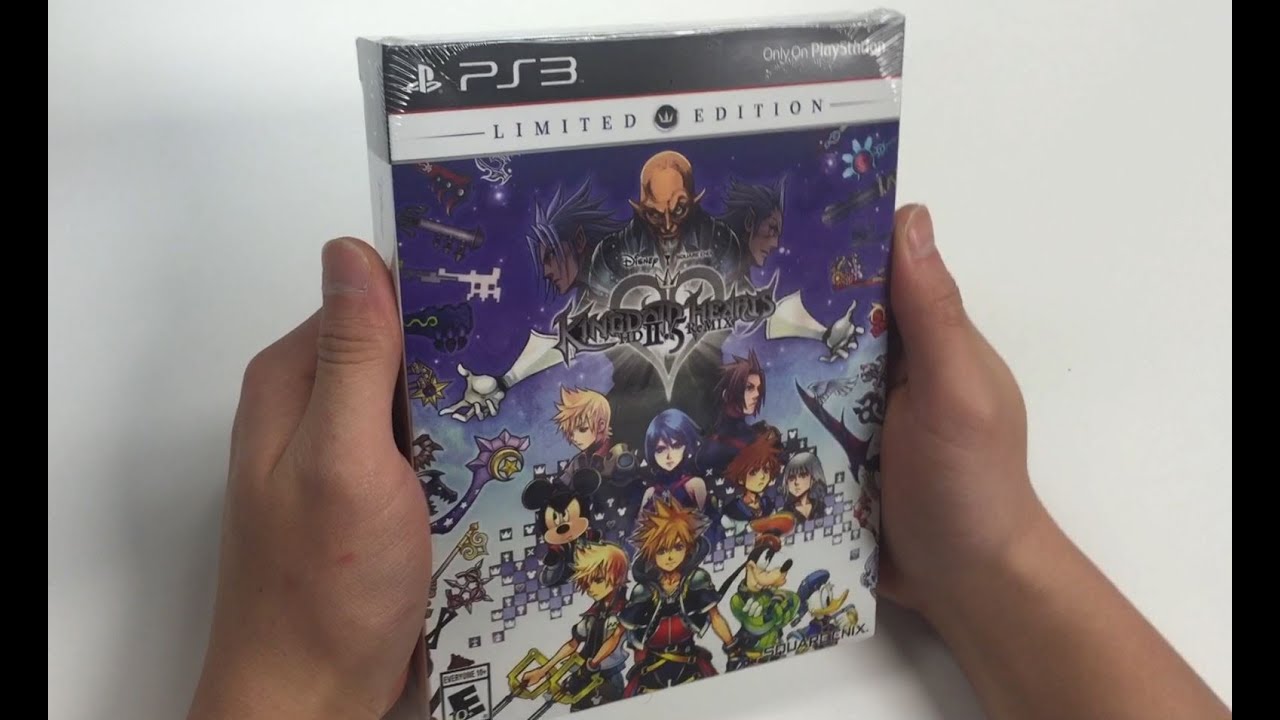 kingdom hearts hd 1.5 remix limited edition