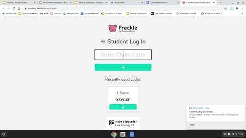 How to access Freckle (Math and Literacy)