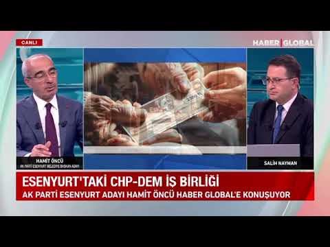 AK Parti Esenyurt Belediye Başkan Adayı Hamit Öncü Haber Global'de