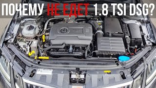 Почему SKODA OCTAVIA A7 1.8 TSI DSG не едет?