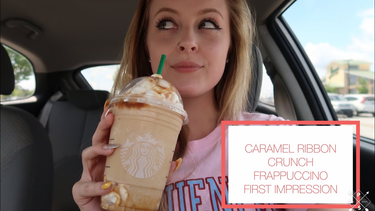 Caramel Ribbon Crunch Frappuccino