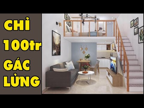 Video Mẫu Nhà Cấp 4 Gác Lửng Dưới 100tr Siêu Đẹp | Mẫu Nhà... - youtube