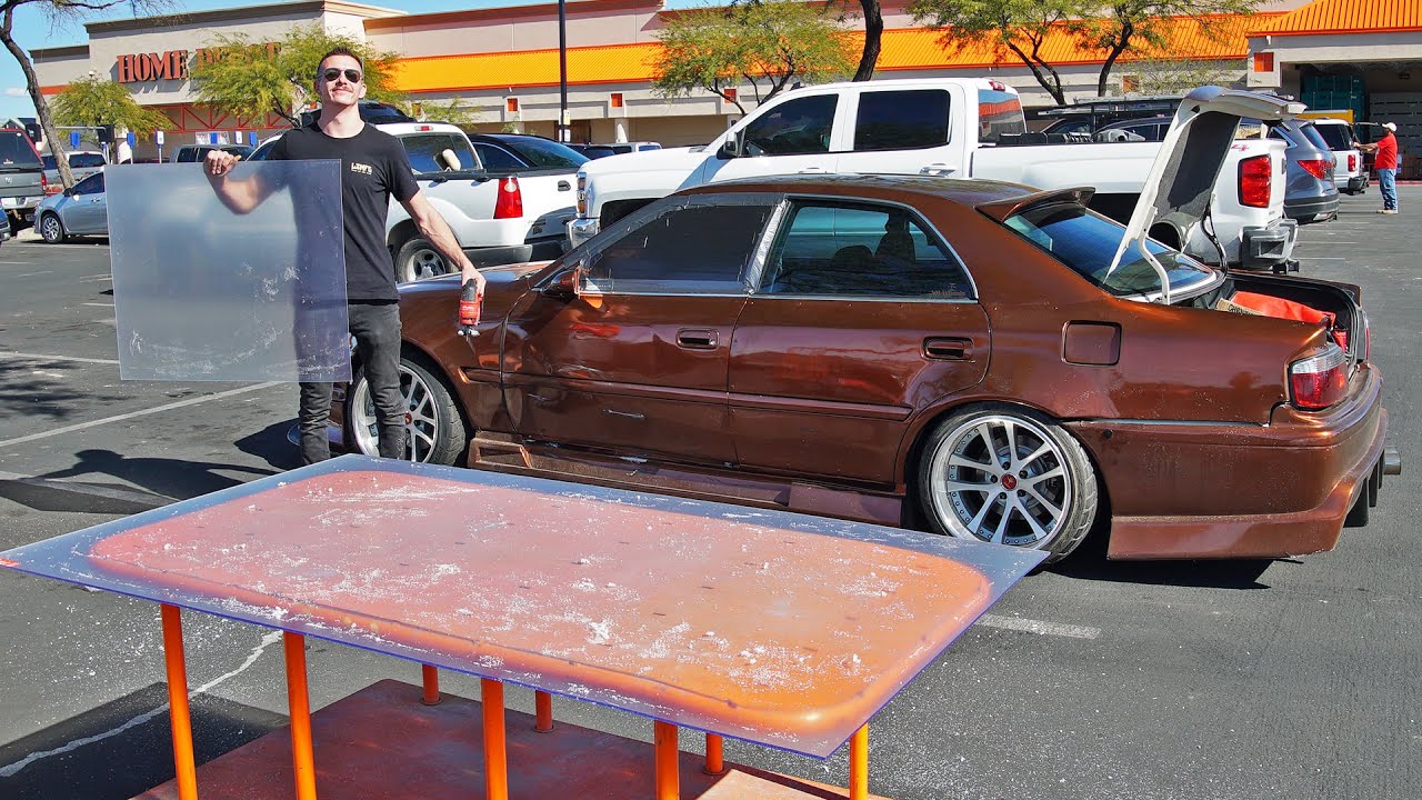 Making a Custom Lexan Power Window (In a Parking Lot) YouTube