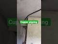 copper pipping for ac#song #shortsfeed