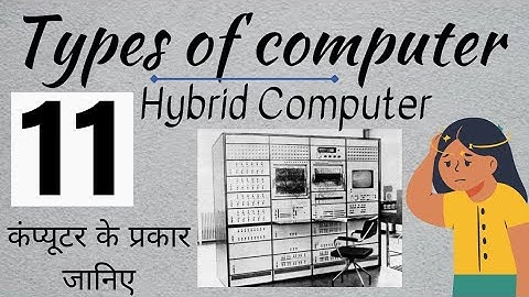 Types of computer part-11 | Hybrid Computer | हाइब्रिड कंप्यूटर | @ Computer Skill Development |