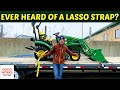 ULTIMATE RATCHET STRAP GUIDE! How To Safely Tie Down A Tractor To A Trailer! Plus Tie Down Tips!