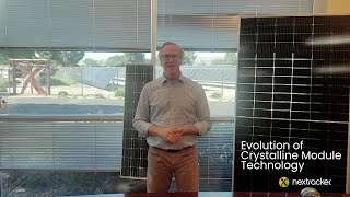 Nextracker CEO, Dan Shugar talks about the evolution of the crystalline module technology