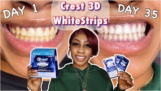 I TRIED CREST 3D WHITESTRIPS For 30 DAYS | CHEAP Teeth Whitening Hack | Before & After Results?