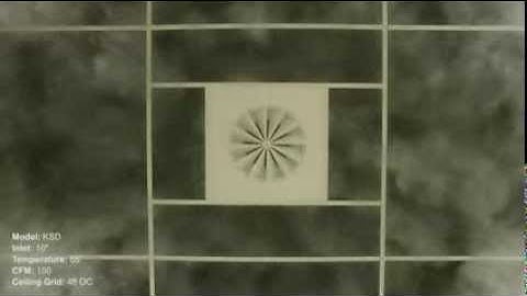 Krueger Model KSD - 150 CFM - Ceiling View