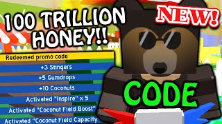 *NEW* OP CODE - 100 TRILLION HONEY!! | Roblox Bee Swarm