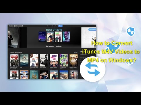 How to Convert iTunes M4V Videos to MP4 on Windows?