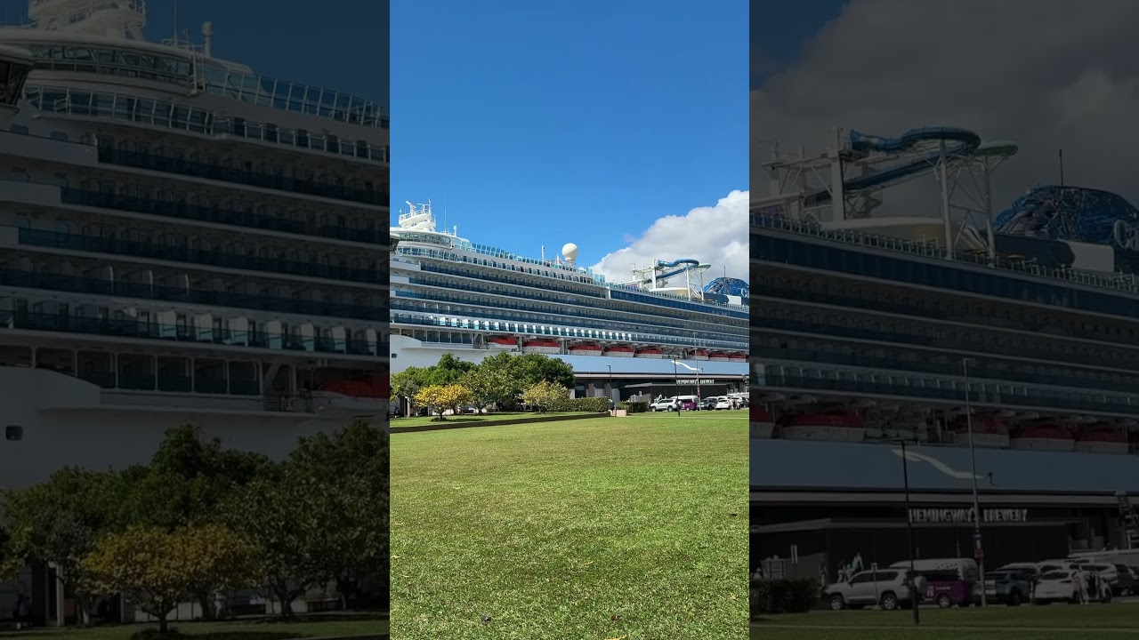 Cruise ship. #caribbean #travel #australia #cairns #oceanview