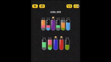 [BRAIN GAME] Soda Sort Puzzle LEVEL 2272 (Challenging the World Record)