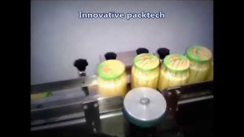 Semi-automatic Round Bottle Labeler Labeling machine,