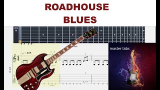 ROADHOUSE BLUES |#thedoors #| Guitar Tab | #tutorial #Mastertabs#BestFreeYoutubeMusic# #pop# #rock