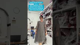 Dress Berbahan Semi Prancis Mewah