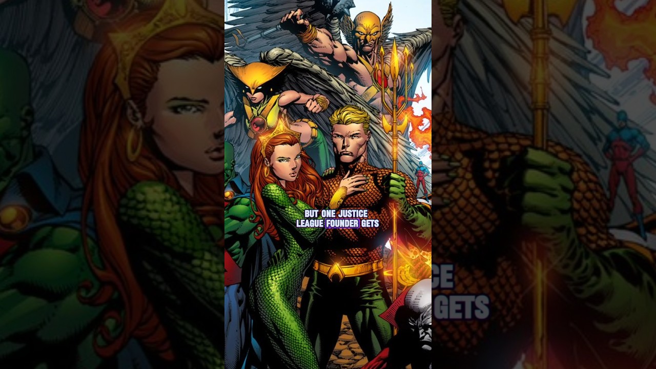 Which Justice League founder barely got any spotlight? #shorts