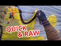 Quick Yellow Throwup (ASMR) - Climbing for Fun