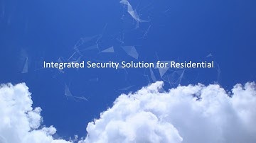 Integrated Security Solution for Residential - Dahua