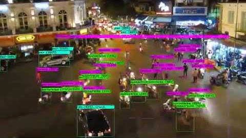 DARKNET YOLOV3 | Vietnam insane traffic.