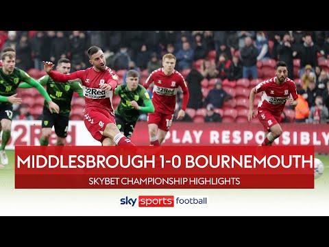 Šporar penalty STUNS Cherries! | Middlesbrough 1-0 Bournemouth | EFL Championship Highlights