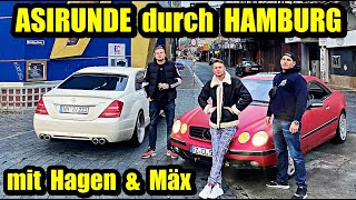 ASIRUNDE durch HAMBURG mit Hagen & Maeximiliano
