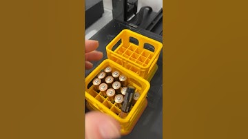 AAA battery 🔋 organizer crate 3D printed