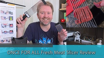 🔪 ONCE FOR ALL Fresh Meat Slicer Review – The Best Home Meat Cutter?