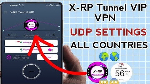How To Setup X-rp Tunnel VIP VPN with all Country UDP Settings For Secure Browsing 