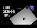 How to Limit Screen Time on iPad for Child (tutorial)