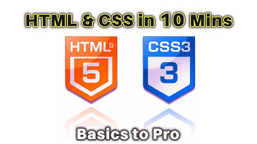 HTML & CSS Full Crash Course (Zero to Hero in 600 SECONDS) | Web Development Tutorial 2025 #html