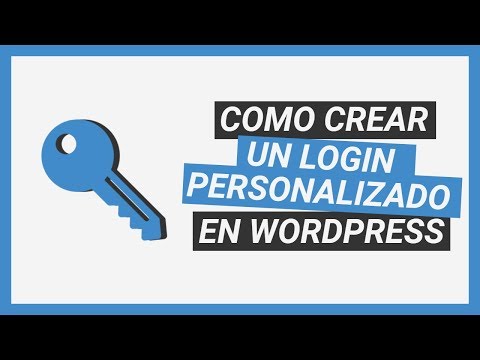 Como crear un login personalizado en WordPress