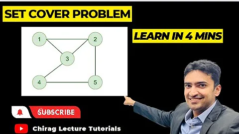 Learn Set Cover Problem in 4 Minutes ||How to Find the Optimal Solution|| Solved Example