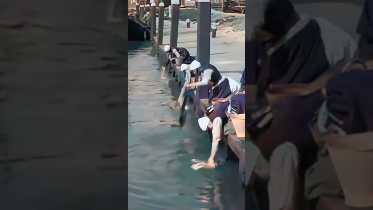 1920s  in color! The wonderful peninsula of Marken  old footage Part 2 