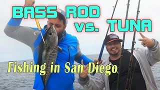 San Diego Fishing Bluefin TUNA VS. Shimano Tranx 400