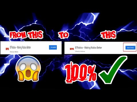 Better Roblox extension not working (FIXED) - Web Compatibility - Brave  Community