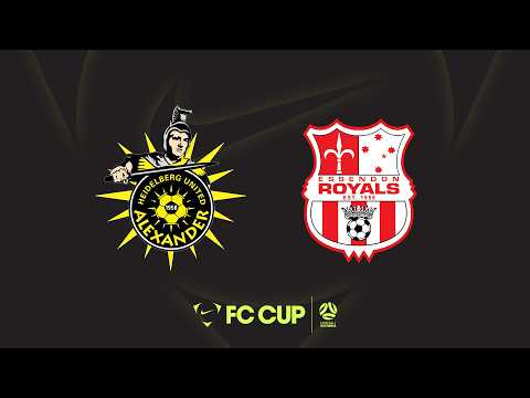 2026 Nike FC Cup Final: Heidelberg United FC v Essendon Royals SC — football video
