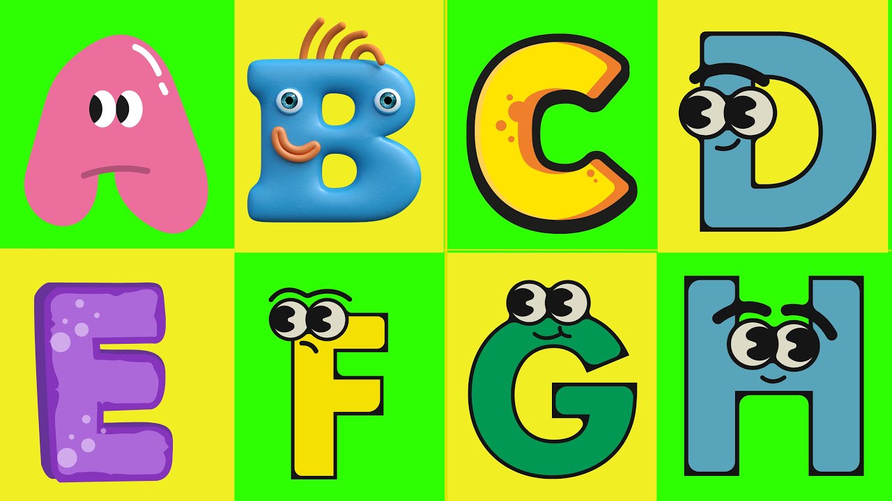 ABCD |EFGH | IJKL | Alphabet for Kids | Kids Learning Channel | ABCD ...