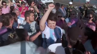 Argentina: protesters demand justice for missing woman Cecilia Strzyzowski