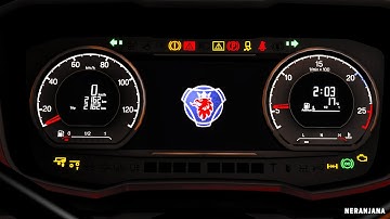ETS2 Mods v1.43 | Scania NG Improved Dashboard | ETS2 Mods