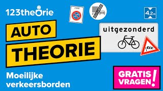 CBR Auto Theorie: Verkeersborden met Onderborden Uitgelegd!