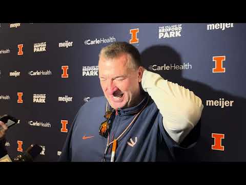 Ohio State week: Illinois head coach Bret Bielema