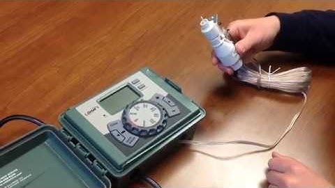 How to install Orbit wired rain sensor