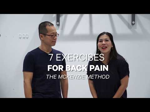 7 Exercises for Back Pain Using the McKenzie Method