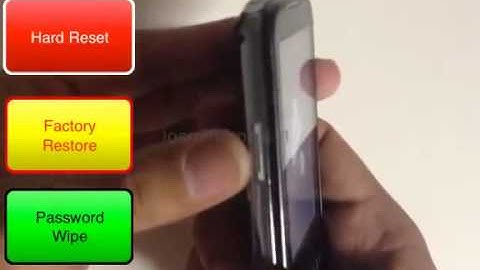 How to Hard Reset Factory Restore Password Wipe the Motorola Droid Pro Verizon tutorial   YouTube 36