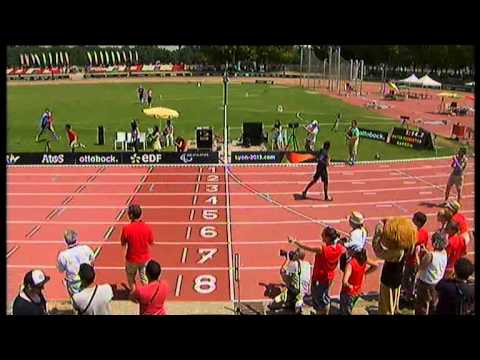 Athletics - 4x100m media race - Agitos Foundation - Lyon 2013