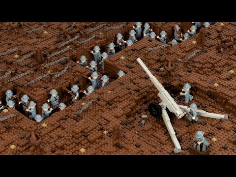 Lego WW1 - The Battle Of Verdun - stop motion